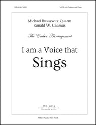 I Am a Voice That Sings SATB choral sheet music cover Thumbnail